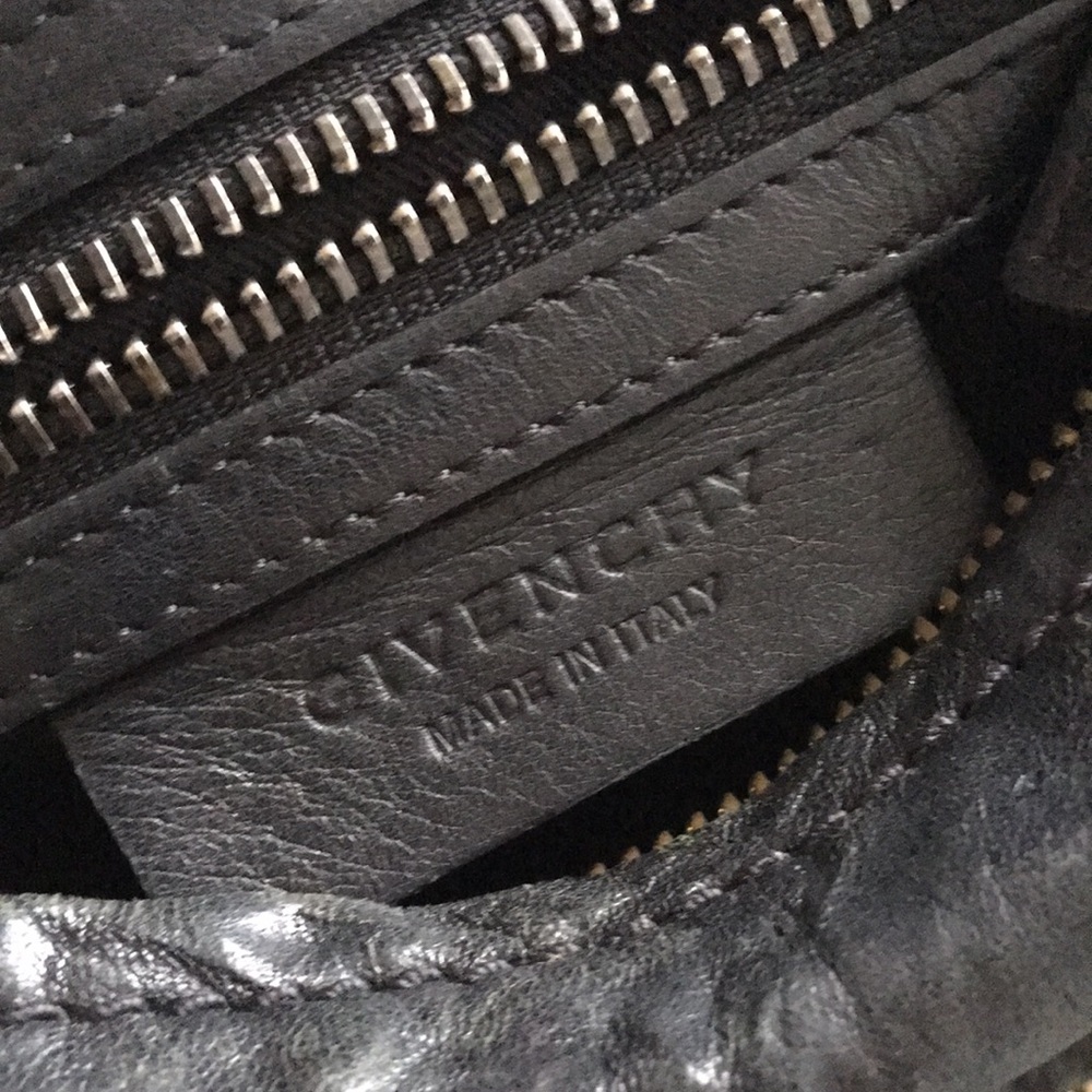Givenchy pandora mini bag, black aged leather - Picture 7 of 12